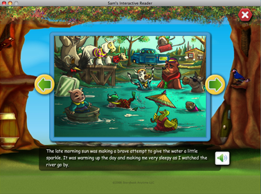 Adobe AIR for an interactive children’s story book
