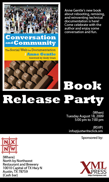 Book Release Party – Conversation and Community